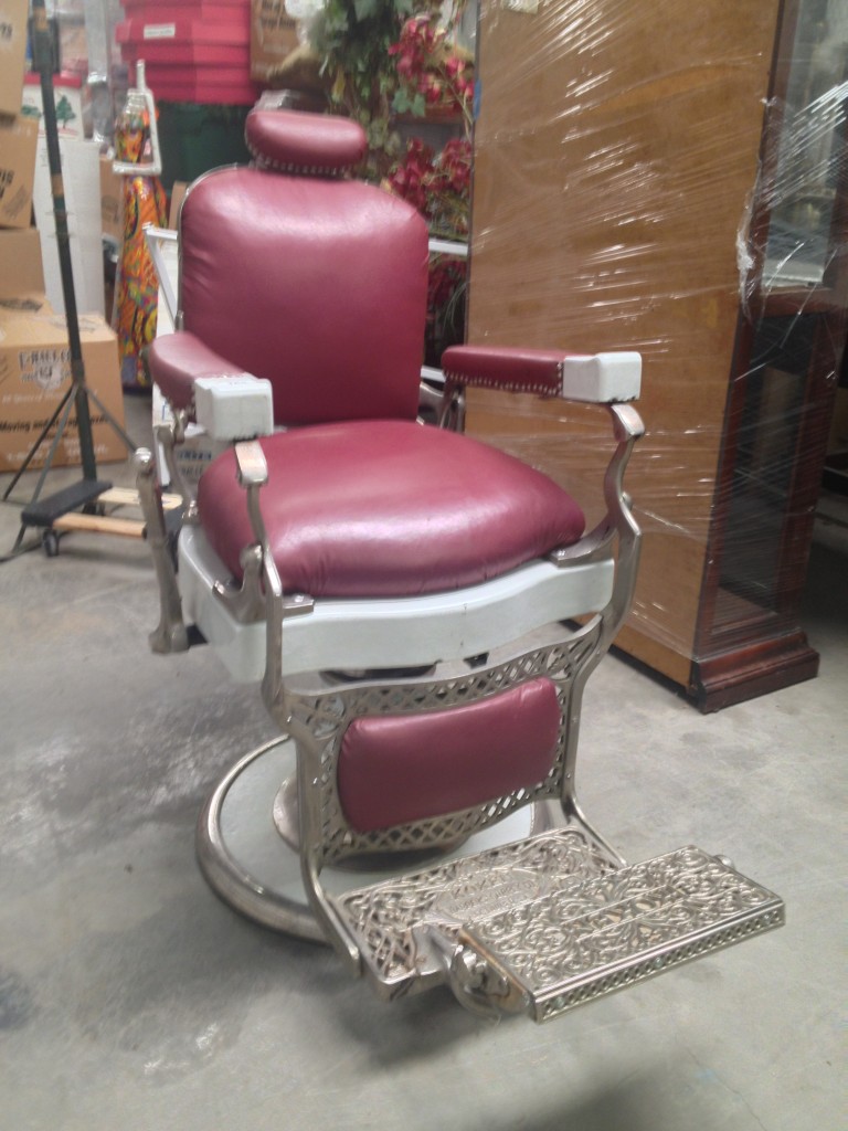 antique salon chair